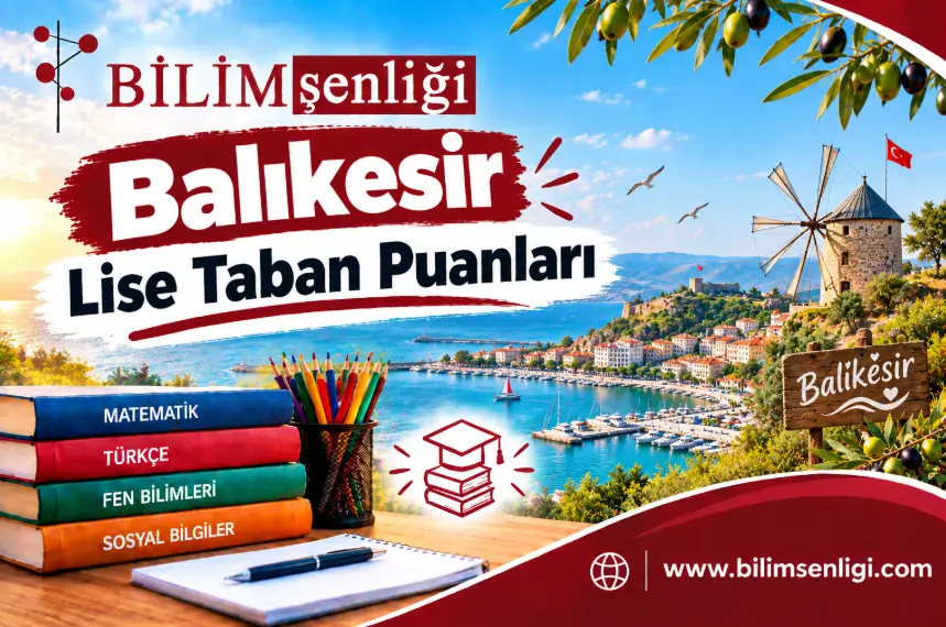 Balıkesir Lise Taban Puanları 2026-2027 | Son 2 Yıl Yüzdelik Dilimleri 1 Balıkesir Lise Taban Puanları