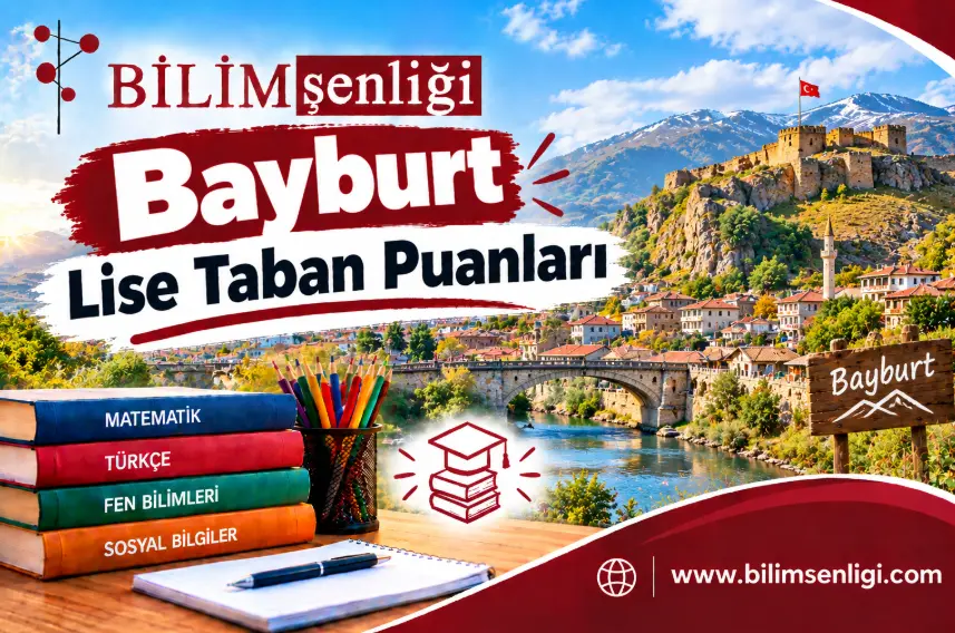 Bayburt Lise Taban Puanları 2026-2027 | Son 2 Yıl Yüzdelik Dilimleri 1 Bayburt Lise Taban Puanları