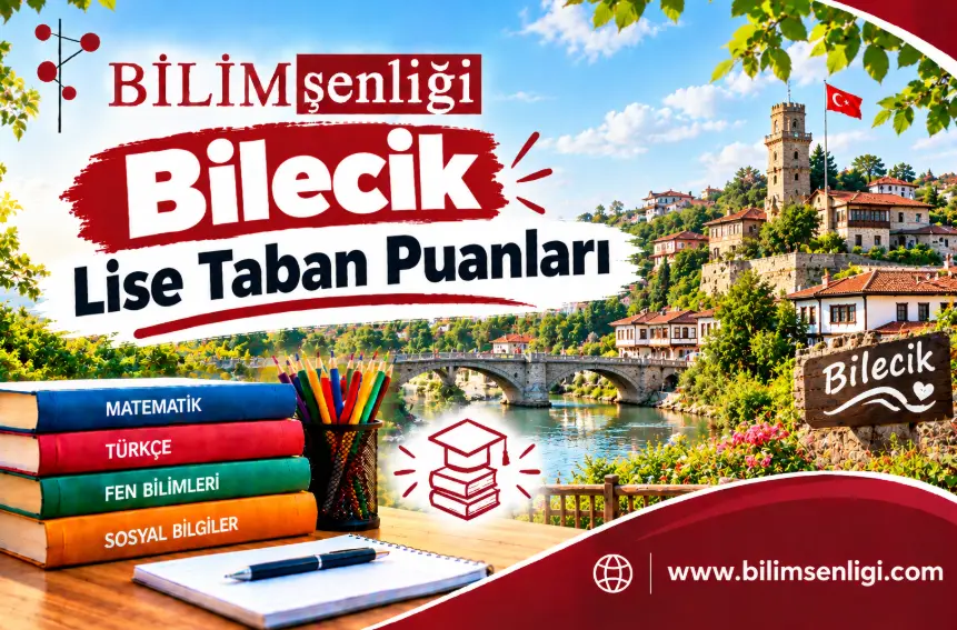 Bilecik Lise Taban Puanları 2026-2027 | Son 2 Yıl Yüzdelik Dilimleri 1 Bilecik Lise Taban Puanları