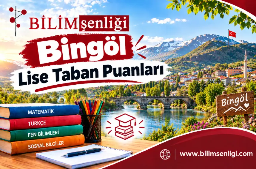 Bingöl Lise Taban Puanları 2026-2027 | Son 2 Yıl Yüzdelik Dilimleri 1 Bingöl Lise Taban Puanları