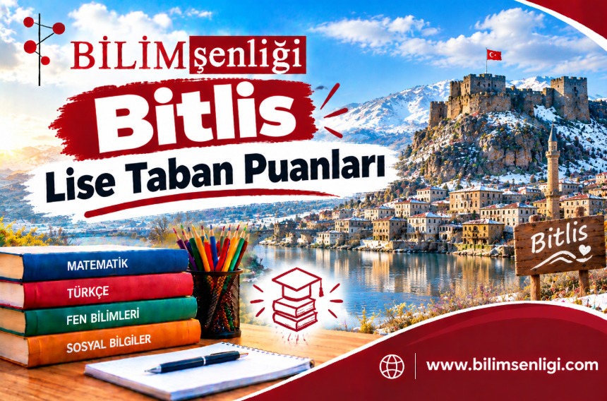 Bitlis Lise Taban Puanları 2026-2027 | Son 2 Yıl Yüzdelik Dilimleri 1 Bitlis Lise Taban Puanları