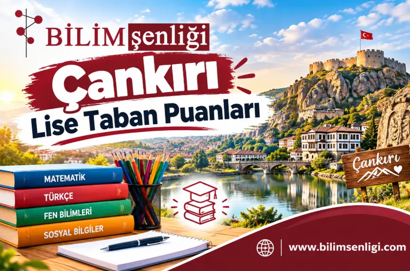 Çankırı Lise Taban Puanları 2026-2027 | Son 2 Yıl Yüzdelik Dilimleri 1 Çankırı Lise Taban Puanları