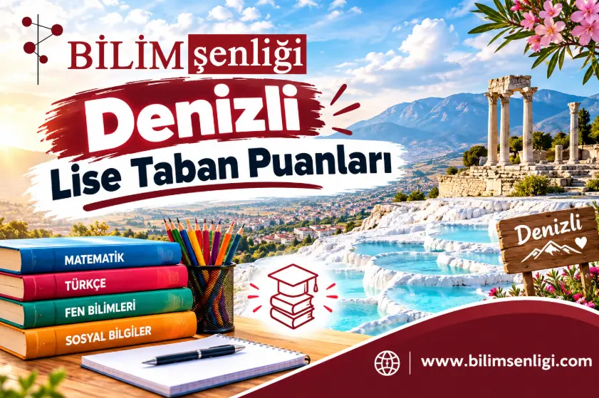 Denizli Lise Taban Puanları 2026-2027 | Son 2 Yıl Yüzdelik Dilimleri 1 Denizli Lise Taban Puanları