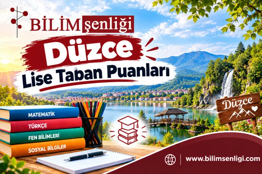Düzce Lise Taban Puanları 2026-2027 | Son 2 Yıl Yüzdelik Dilimleri 1 Düzce Lise Taban Puanları