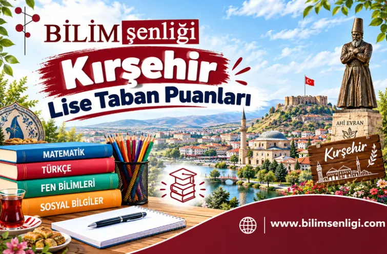 Kırşehir Lise Taban Puanları 2026-2027 | Son 2 Yıl Yüzdelik Dilimleri 1 Kırşehir Lise Taban Puanları