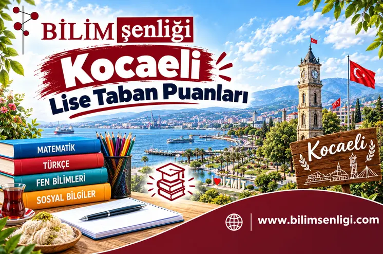 Kocaeli Lise Taban Puanları 2026-2027 | Son 2 Yıl Yüzdelik Dilimleri 1 Kocaeli Lise Taban Puanları