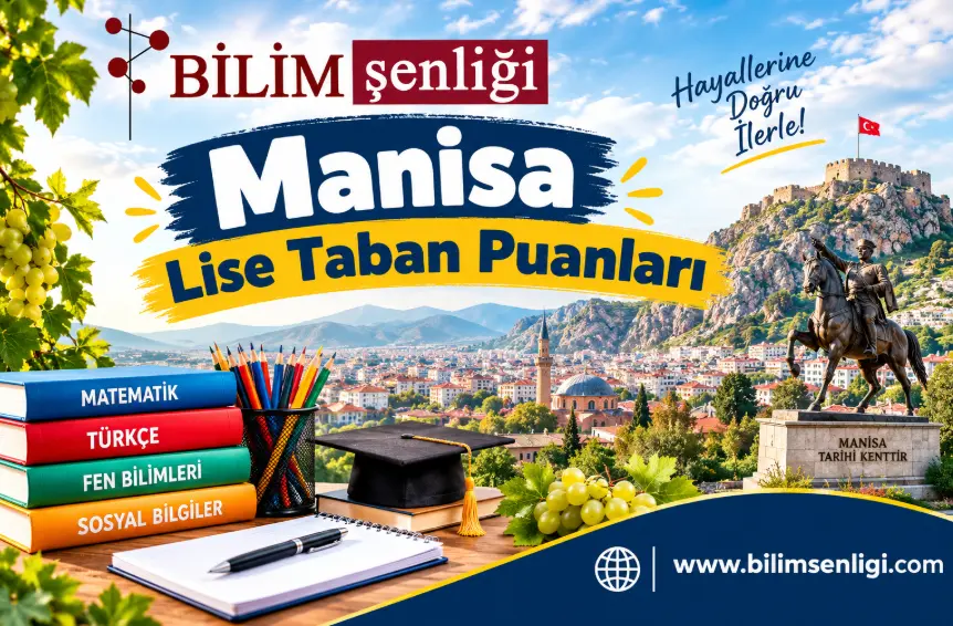 Manisa Lise Taban Puanları 2026-2027 | Son 2 Yıl Yüzdelik Dilimleri 1 Manisa Lise Taban Puanları