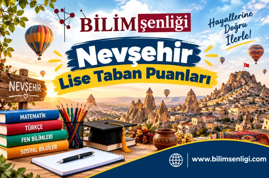 Nevşehir Lise Taban Puanları 2026-2027 | Son 2 Yıl Yüzdelik Dilimleri 1 Nevşehir Lise Taban Puanları