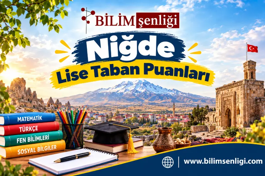 Niğde Lise Taban Puanları 2026-2027 | Son 2 Yıl Yüzdelik Dilimleri 1 Niğde Lise Taban Puanları