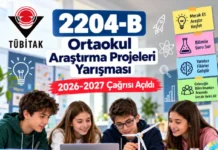 Ortaokul Araştırma Projeleri Yarışması