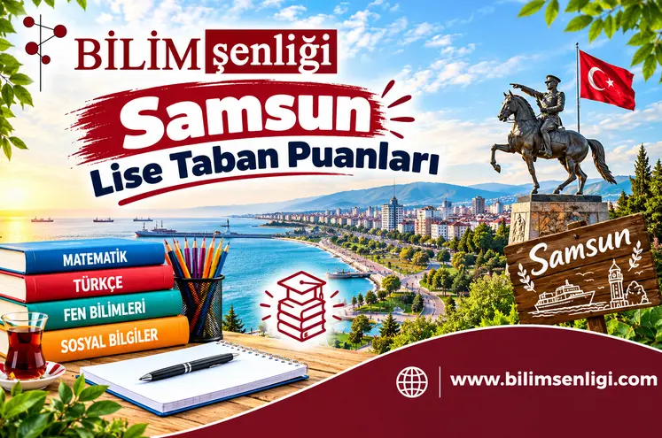 Samsun Lise Taban Puanları 2026-2027 | Son 2 Yıl Yüzdelik Dilimleri 1 Samsun Lise Taban Puanları