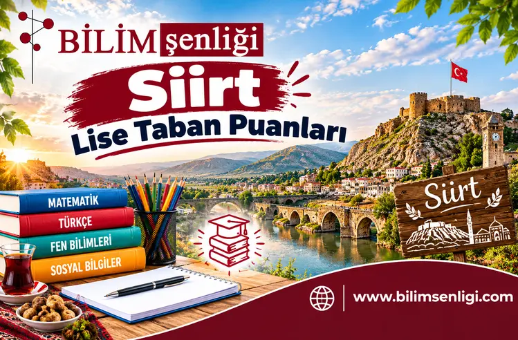 Siirt Lise Taban Puanları 2026-2027 | Son 2 Yıl Yüzdelik Dilimleri 1 Siirt Lise Taban Puanları