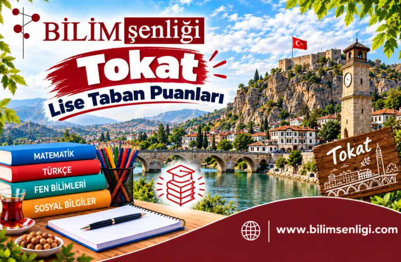 Tokat Lise Taban Puanları 2026-2027 | Son 2 Yıl Yüzdelik Dilimleri 1 Tokat Lise Taban Puanları