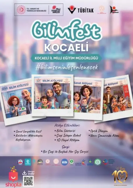 BİLİMFEST KOCAELİ, 55 BİN KATILIMCIYI BİLİMLE BULUŞTURDU 1 BilimFest Kocaeli