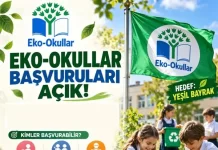 Anaokulu, İlkokul ve Ortaokullara Yeşil Bayrak Fırsatı! Eko-Okullar