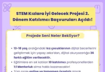 STEM Kızlara İyi Gelecek Projesi’nde İkinci Dönem Başvuruları Açıldı! STEM Kızlara İyi Gelecek Projesi